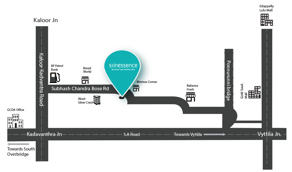 location map skinessence