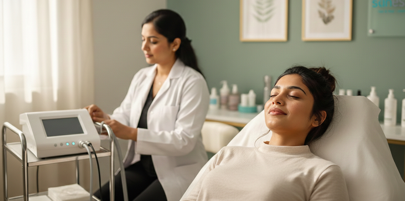 Medifacial treatment in Kochi at Skin Essence skin clinic