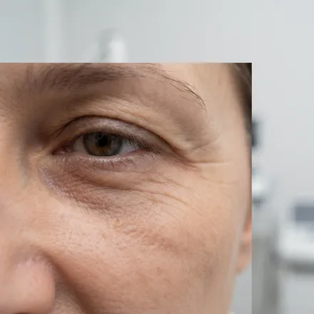 Dermatologist in Kadavanthra, Kochi 22 Fine lines around the eye showing skin ageing